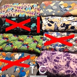 Lularoe Disney tc mystery leggings